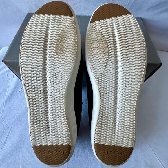 Cole Haan Grand.OS Navy Knit Lace Up Fashion Sneakers, W10504, Size 8, EC! - Picture 11 of 14